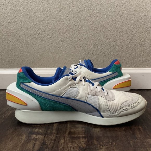 PUMA RS-100 x Ader Error White Lapis Men Shoes - Size 12 - Picture 5 of 10